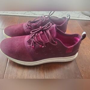 Under Armor charged 24/7 running jogging shoes size 8.5 women's burgundy